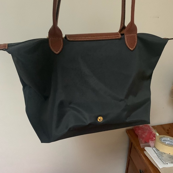 Longchamp Le Pliage - Small, in Gunmetal - Picture 9 of 9